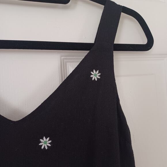 NWT Karen Kane In The Garden Embroidered Tiered Midi Dress Black XS/S - Picture 11 of 15